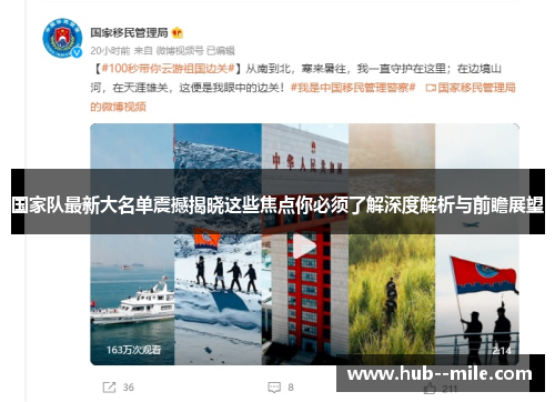 国家队最新大名单震撼揭晓这些焦点你必须了解深度解析与前瞻展望 国家队最新大名单震撼揭晓这些焦点你必须了解深度解析与前瞻展望